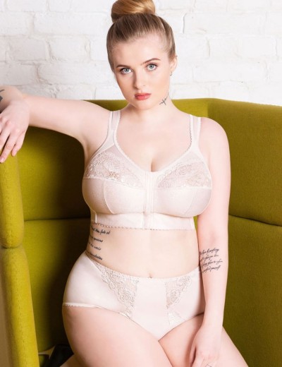 Трусы макси Sermija 151-19-AK крем-брюле, Цвет: крем-брюле, Размеры: 5XL, изображение 2