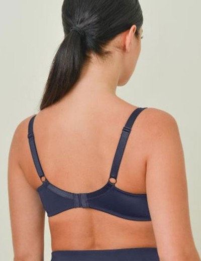 Бюстгальтер балконет пуш-ап VOVA LAURA V32536 темно-синий, Цвет: темно-синий, Размеры: 70C, изображение 2