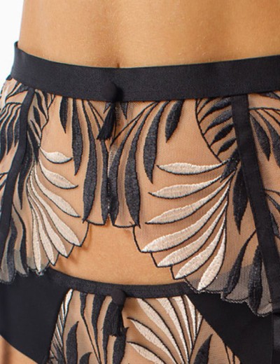 Пояс для чулок Coquette Revue SAUVAGE 66128-18, Цвет: черный, Размеры: XL, изображение 5