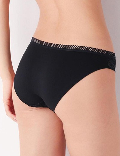 Трусы слипы мини Cotonella ADA72 CHARME nero, Цвет: nero (черный), Размеры: XL, изображение 2