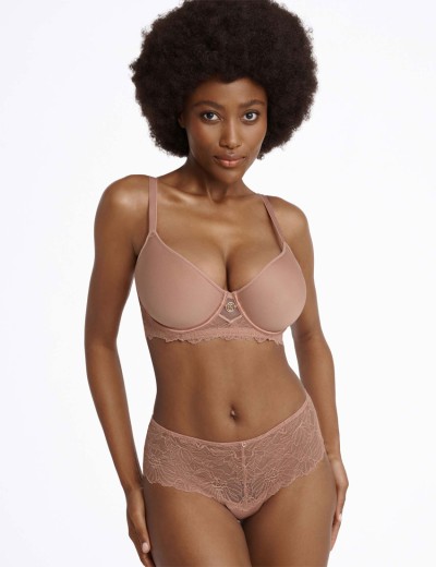 Бюстгальтер спейсер Esotiq IDEALLY 40869 бежево-розовый, Цвет: бежево-розовый, Размеры: 75G, изображение 6