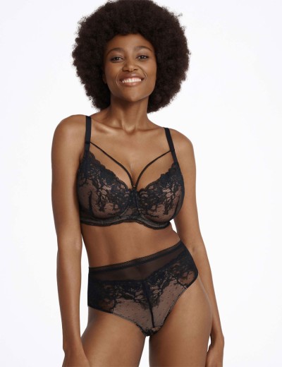 Мягкий формованный бюстгальтер Esotiq INTONATION 40878 черный+бежевый, Цвет: черный+бежевый, Размеры: 75G, изображение 5 Мягкий формованный бюстгальтер Esotiq INTONATION 40878 черный+бежевый, Цвет: черный+бежевый, Размеры: 75G, изображение 5