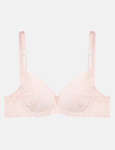 Бюстгальтер балконет пуш-ап Esotiq INNOCENT 40902 светло-бежевый, Цвет: светло-бежевый, Размеры: 70E, изображение 8