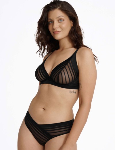 Мягкий бюстгальтер треугольник Esotiq IGA 41190 черный, Цвет: черный, Размеры: 75C, изображение 5