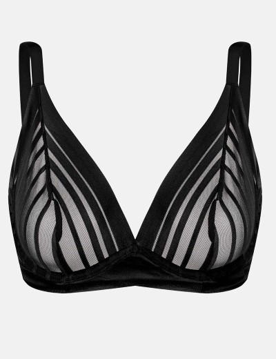 Мягкий бюстгальтер треугольник Esotiq IGA 41190 черный, Цвет: черный, Размеры: 75C, изображение 8