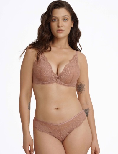 Бюстгальтер пуш-ап Esotiq KATHERINE 40523 миндаль, Цвет: миндаль, Размеры: 75C, изображение 6