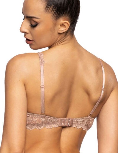 Бюстгальтер балконет тюльпан MAT CARMELA Cappuccino 053-22, Цвет: кофе, Размеры: 65E, изображение 2