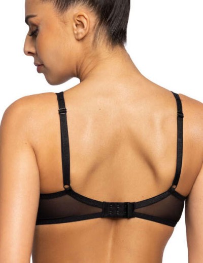 Бюстгальтер бралетт с пуш-ап MAT DOTSSY Czarny M-3714-11-1, Цвет: черный, Размеры: 65F, изображение 2