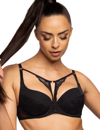 Бюстгальтер пуш-ап MAT MELODY Czarny M-3731-11, Цвет: черный, Размеры: 85C, изображение 3