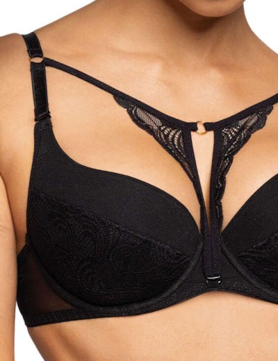 Бюстгальтер пуш-ап MAT MELODY Czarny M-3731-11, Цвет: черный, Размеры: 85C, изображение 4