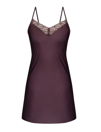 Сорочка на бретелях Nipplex DAISY, Цвет: баклажан, Размеры: 2XL, изображение 3 Сорочка на бретелях Nipplex DAISY, Цвет: баклажан, Размеры: 2XL, изображение 3