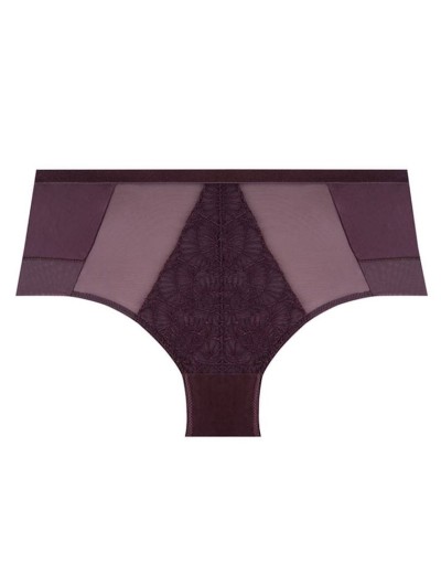 Трусы слипы высокие Nipplex DAISY CLASSIC, Цвет: баклажан, Размеры: S, изображение 3