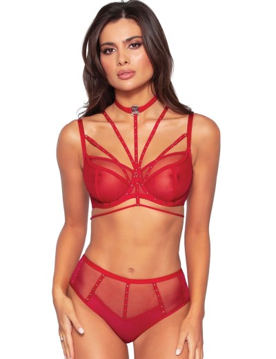 Трусы слипы Novika POIS POIS ROUGE figi, Цвет: красный, Размеры: M, изображение 2