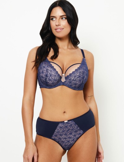 Полумягкий бюстгальтер Subtille RIMINI semi-soft, Цвет: синий, Размеры: 100D, изображение 5 Полумягкий бюстгальтер Subtille RIMINI semi-soft, Цвет: синий, Размеры: 100D, изображение 5