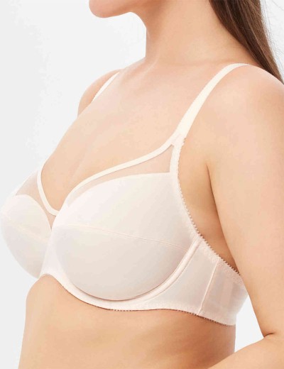 Бюстгальтер мягкий Aveline 660310 жасмин, Цвет: жасмин, Размеры: 105D, изображение 4