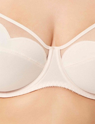Бюстгальтер мягкий Aveline 660310 жасмин, Цвет: жасмин, Размеры: 105D, изображение 5