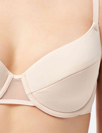 Бюстгальтер с поролоном Aveline 660370 суфле, Цвет: суфле, Размеры: 75C, изображение 4