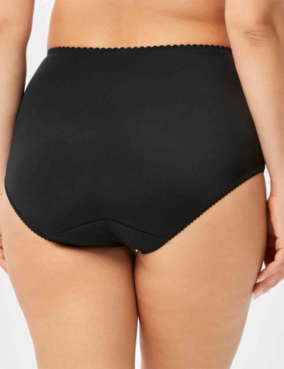 Высокие трусы слипы Elli 621 черно-серебро, Цвет: черно-серебро, Размеры: L, изображение 2 Высокие трусы слипы Elli 621 черно-серебро, Цвет: черно-серебро, Размеры: L, изображение 2