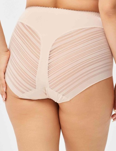 Трусы слипы высокие Elli 900 серебристый пион, Цвет: серебристый пион, Размеры: 2XL, изображение 3