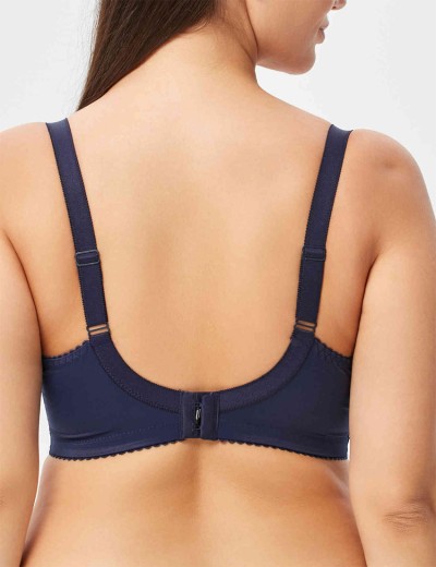 Бюстгальтер полумягкий Elli 3035 темно-синий, Цвет: темно-синий, Размеры: 75F, изображение 2