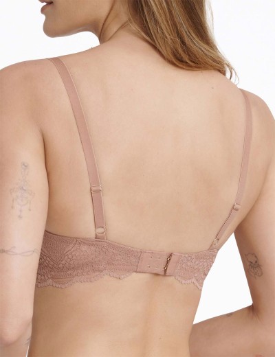 Кружевной бюстгальтер пуш-ап Esotiq SONG 41108 миндаль, Цвет: миндаль, Размеры: 70D, изображение 2