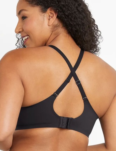 Бескаркасный гладкий бюстгальтер Maidenform DM2301 черный, Цвет: черный, Размеры: 75D, изображение 2