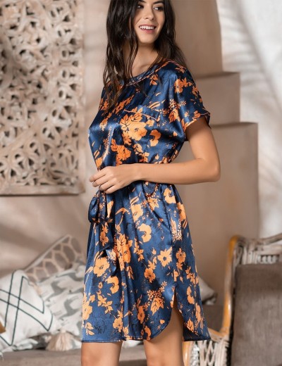 Шелковая туника Mia-Amore QIARA 3821, Цвет: синий, Размеры: L/XL, изображение 6