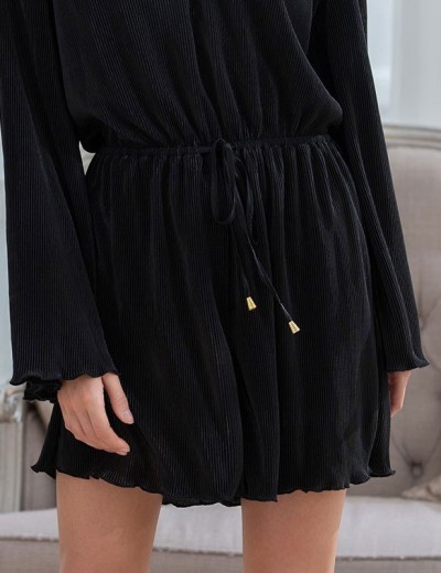 Комбидресс плиссированный Mia-Amore ROXY 7375 черный, Цвет: черный, Размеры: S, изображение 5