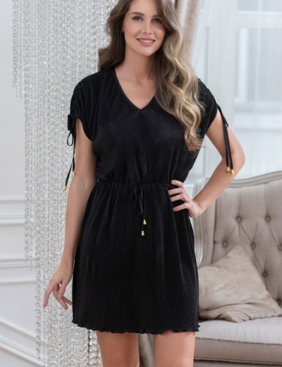 Платье-туника Mia-Amore ROXY 7377 черный, Цвет: черный, Размеры: S/M, изображение 3