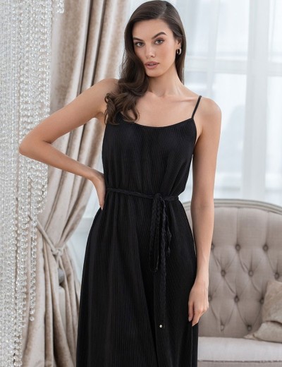 Длинное платье-сорочка Mia-Amore ROXY 7378 черный, Цвет: черный, Размеры: XL, изображение 3