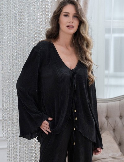 Брючный костюм с болеро Mia-Amore ROXY 7379 черный, Цвет: черный, Размеры: M, изображение 4 Брючный костюм с болеро Mia-Amore ROXY 7379 черный, Цвет: черный, Размеры: M, изображение 4