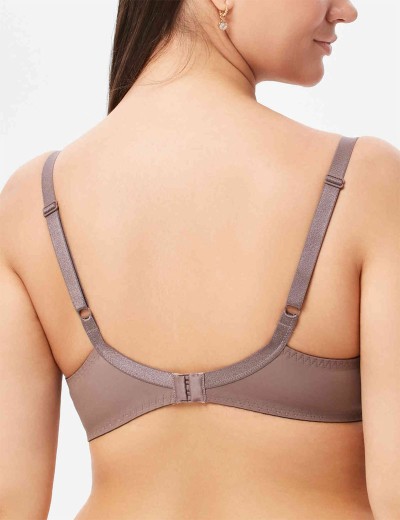 Бюстгальтер мягкая чашка балконет Milavitsa 124970 лесной орех, Цвет: лесной орех, Размеры: 80C, изображение 2