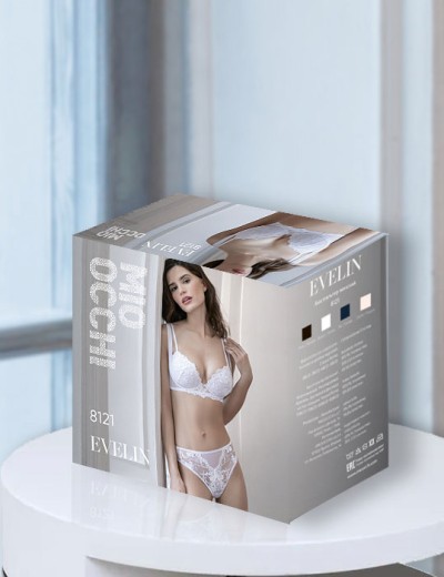 Бюстгальтер с формованной чашкой Mioocchi EVELIN 8121 cipria, Цвет: cipria (пудровый), Размеры: 85C, изображение 4