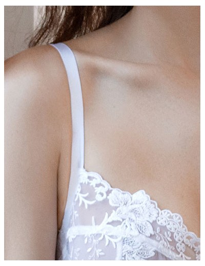 Кружевной бюстгальтер Mioocchi EVELIN 8123 bianco, Цвет: bianco (белый), Размеры: 85C, изображение 4