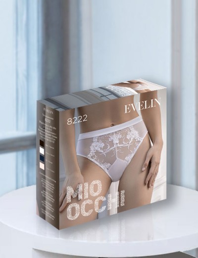 Завышенные трусики бразилиана Mioocchi EVELIN 8222 cipria, Цвет: cipria (пудровый), Размеры: L, изображение 3