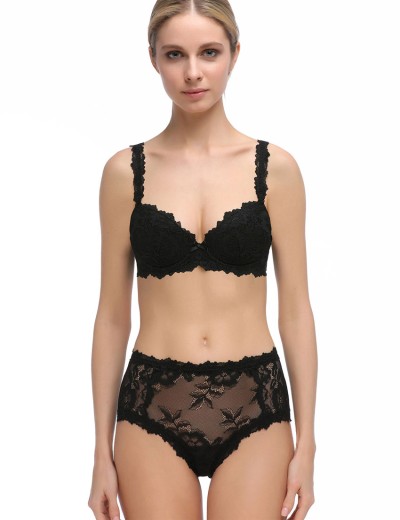 Бюстгальтер балконет Mioocchi VIVIAN 7581 nero, Цвет: nero (черный), Размеры: 70B, изображение 2