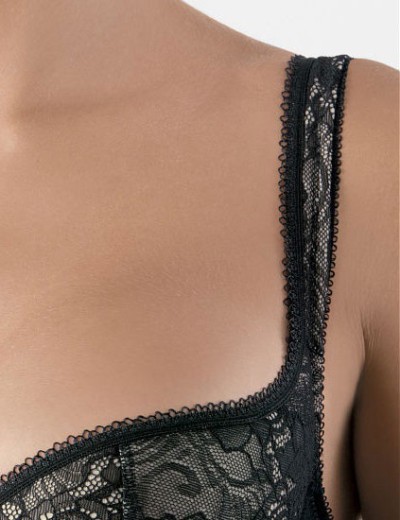 Бюстгальтер балконет VOVA APHELIA V68520 черный, Цвет: черный, Размеры: 80F, изображение 4