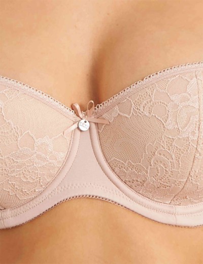 Бюстгальтер балконет VOVA APHELIA V68520 серебристый пион, Цвет: серебристый пион, Размеры: 90F, изображение 4