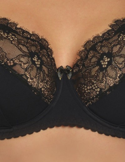 Бюстгальтер полумягкий Valmira 1109-1109/B черная бронза, Цвет: черная бронза, Размеры: 80F, изображение 4