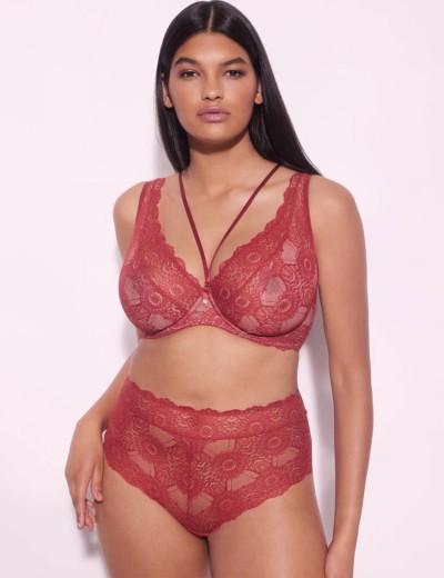 Высокие стринги Alles BOHEMIAN VIBE stringi classic терракотовый, Цвет: терракотовый, Размеры: S, изображение 5