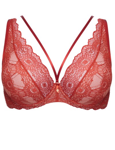 Бюстгальтер кружевной Alles BOHEMIAN VIBE M Plus Bralette терракотовый, Цвет: терракотовый, Размеры: 90C, изображение 7