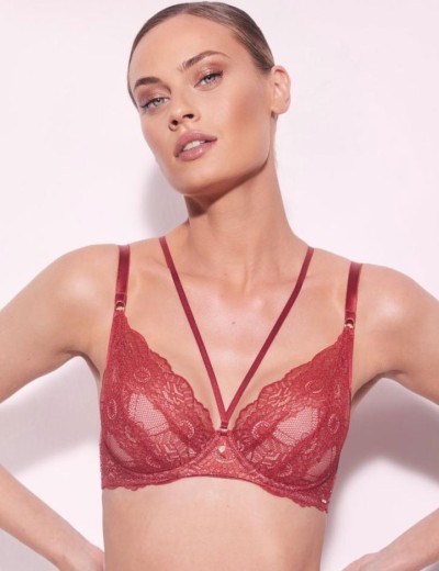 Бюстгальтер пуш-ап Alles BOHEMIAN VIBE P-UP терракотовый, Цвет: терракотовый, Размеры: 65C, изображение 3