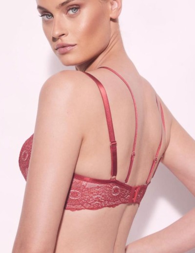 Бюстгальтер пуш-ап Alles BOHEMIAN VIBE P-UP терракотовый, Цвет: терракотовый, Размеры: 65C, изображение 2