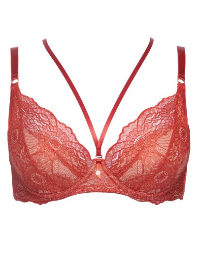 Бюстгальтер пуш-ап Alles BOHEMIAN VIBE P-UP терракотовый, Цвет: терракотовый, Размеры: 65C, изображение 9