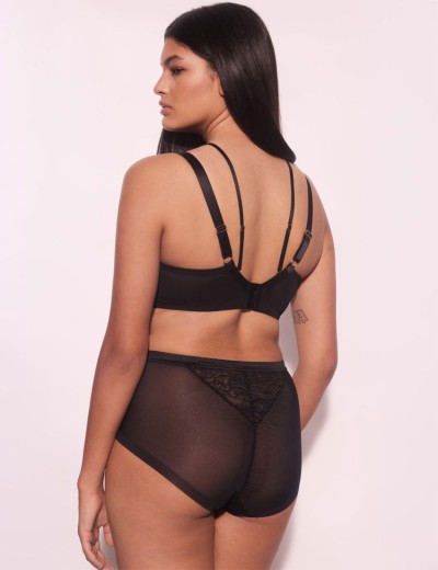 Трусы высокие женские Alles CHIARA classic черный, Цвет: черный, Размеры: M, изображение 4