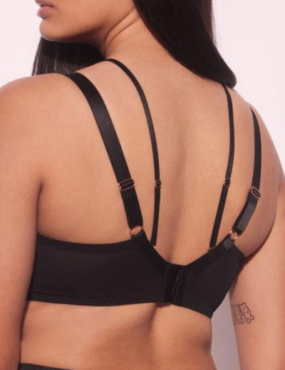 Бюстгальтер кружевной мягкий Alles CHIARA M черный, Цвет: черный, Размеры: 70K, изображение 2