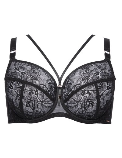 Бюстгальтер кружевной мягкий Alles CHIARA M черный, Цвет: черный, Размеры: 70K, изображение 10