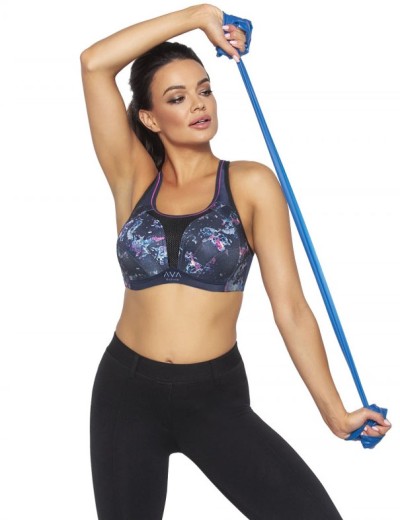 Бюстгальтер спортивный Ava DINA U застежка Click, Цвет: застежка click, Размеры: 100B, изображение 5