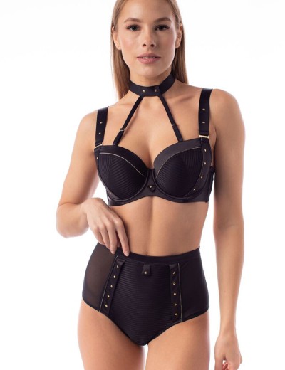 Формованный бюстгальтер балконет Coquette Revue ELIXIR 54112-06, Цвет: черный, Размеры: 90D, изображение 7