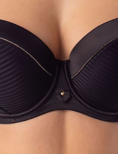 Формованный бюстгальтер балконет Coquette Revue ELIXIR 54112-06, Цвет: черный, Размеры: 90D, изображение 4